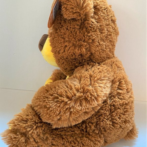 Dave And Buster's Logo Brown Bear 13" Toy Factor Stuffed Plush Toy - Picture 5 of 5